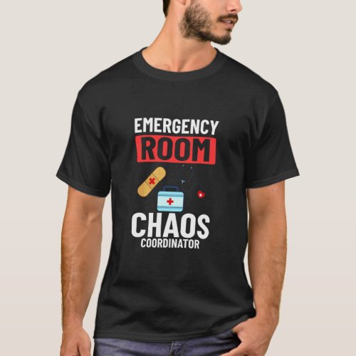 Emergency Room Technician ER Nurse Hospital Depart T_Shirt