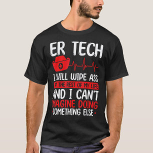 Emergency Room Technician Essentials ER Nurse Badg T-Shirt