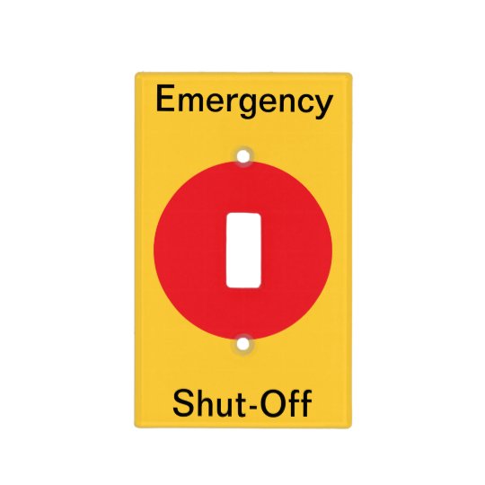 Emergency Shut Off Switch Cover
