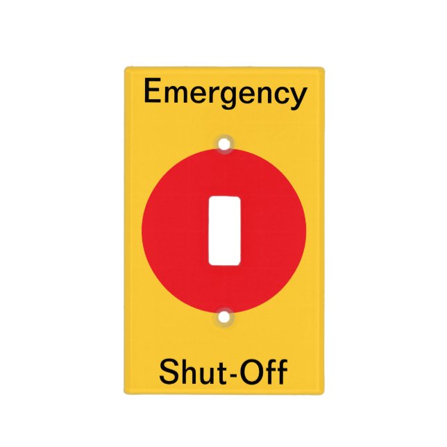 Emergency Shut Off Switch Cover (Front)