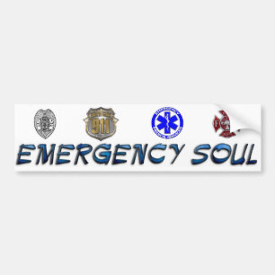 Emergency Soul Bumper Sticker