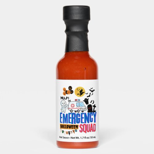 Emergency squad halloween   hot sauces