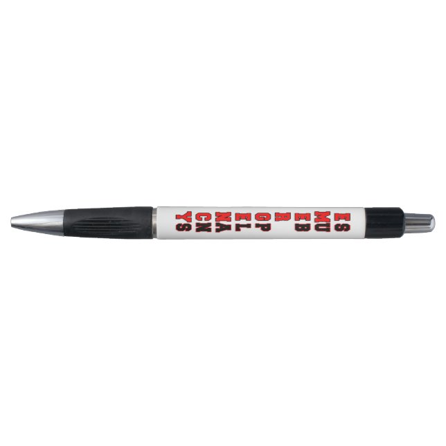 Emergency Sub Plans Pen (Front)