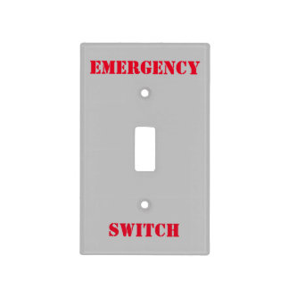 EMERGENCY SWITCH - Light Switch Cover