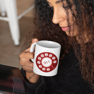 Emergency Telephone Coffee Mug
