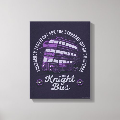 Emergency Transport _ The Knight Bus Canvas Print