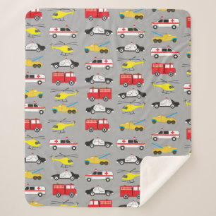 Emergency Vehicles Transportation Sherpa Blanket