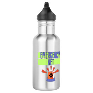 Emergency Vet – Veterinary Emergency Design Stainless Steel Water Bottle