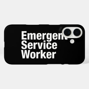 Emergent Service Worker iPhone 16 Case