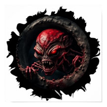 Emerging Alien Poster