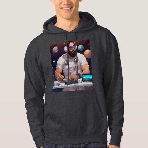 Emerging Beats DJ Coloring Adventure T_Sh Hoodie