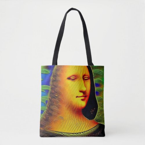 Emerging Mona Lisa Tote Bag
