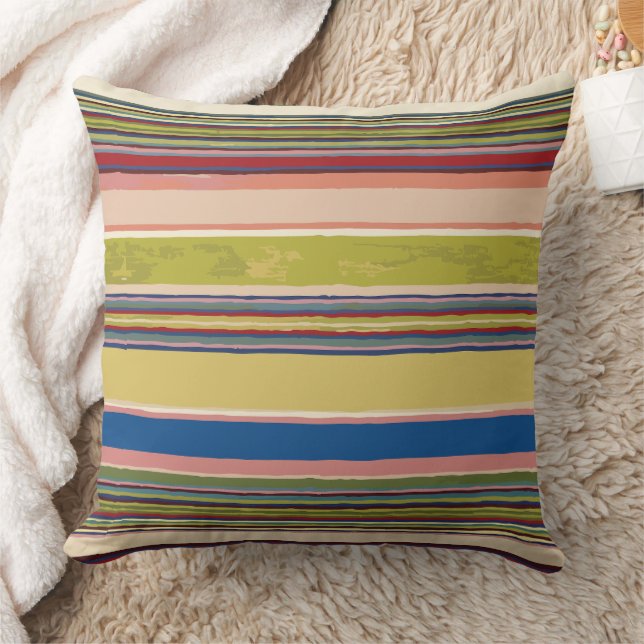 Emerging Thoughts: Struggle for Expression Throw Pillow (Blanket)