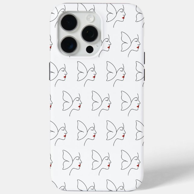 Emerging Wings – Hidden Butterfly Case-Mate iPhone Case (Back)