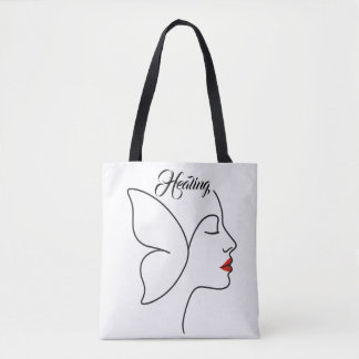Emerging Wings – Hidden Butterfly Wrapping Tote Bag