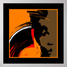 Emerging Woman Abstract Art