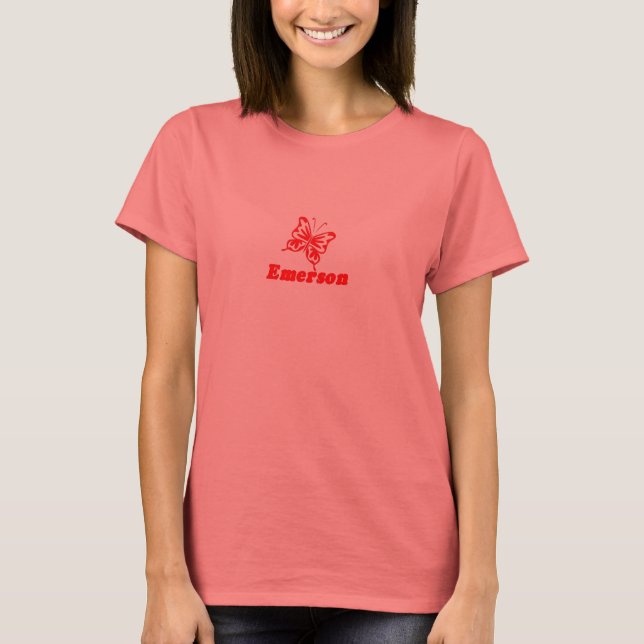 emerson butterfly T-Shirt (Front)