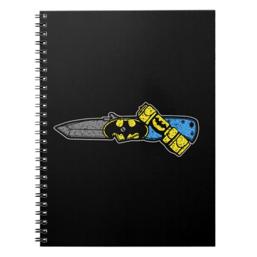 Emerson Knives CQC_7 Bat Utility Knife T_Shirt Tot Notebook