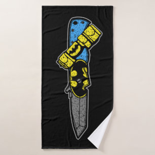 Emerson Knives CQC-7 Bat Utility Knife T-Shirt Tru Bath Towel