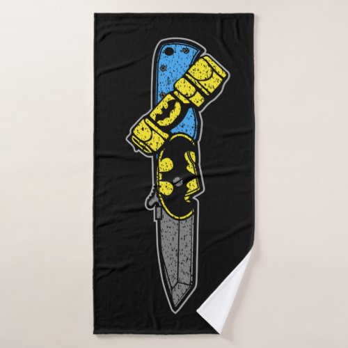 Emerson Knives CQC_7 Bat Utility Knife T_Shirt Tru Bath Towel