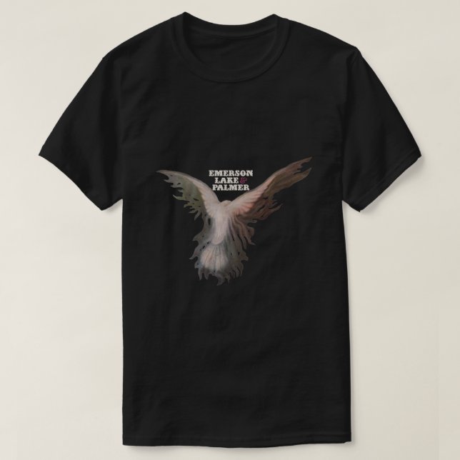 Emerson Lake &amp; Palmer Classic &x27;70s Album L T-Shirt (Design Front)