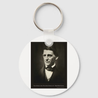 Emerson Love Of Beauty Is Taste Love Quote Gifts Keychain