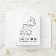 Emerson Pocket Folder (Owl)