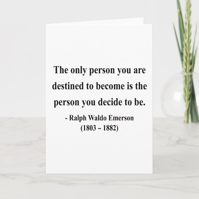 Emerson Quote 1a Card (Front)