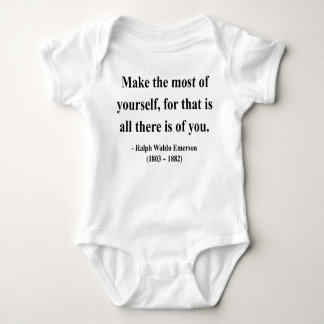 Emerson Quote 6a Baby Bodysuit