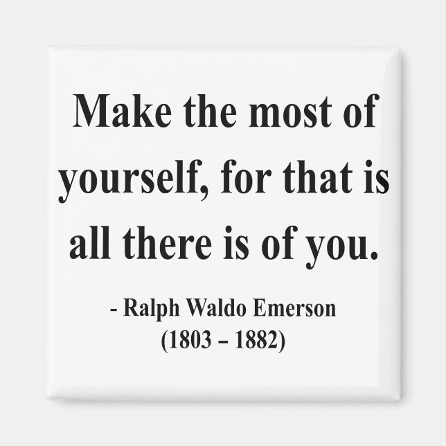 Emerson Quote 6a Magnet (Front)