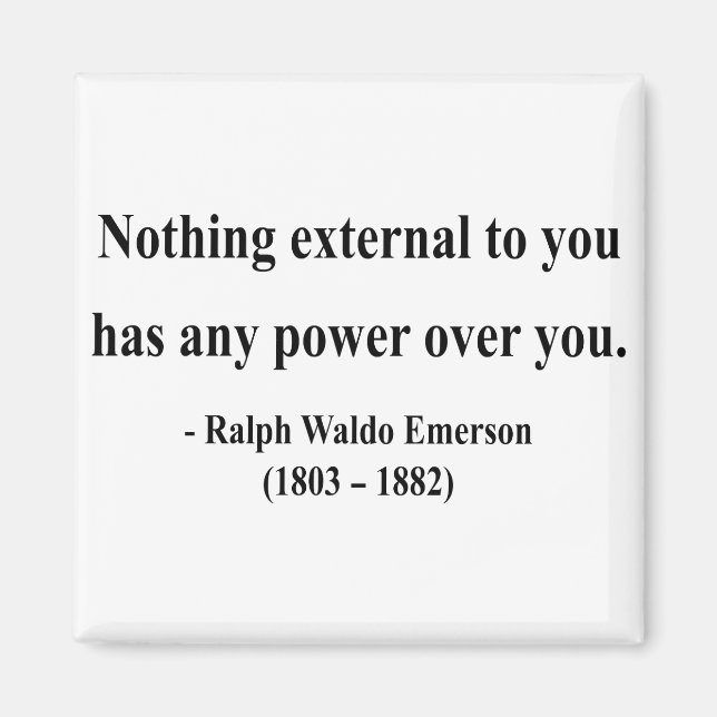 Emerson Quote 8a Magnet (Front)
