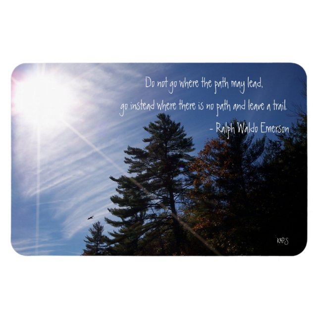 Emerson Quote Magnet (Horizontal)