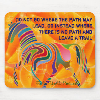 Emerson quote mousepad