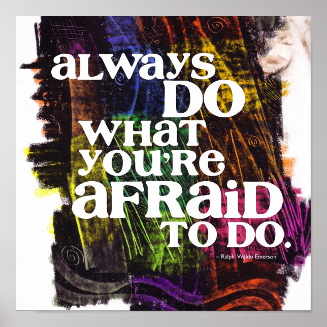 Emerson Quote Poster (Front)