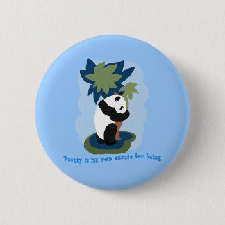 Emerson Quote with Endangered Panda Button