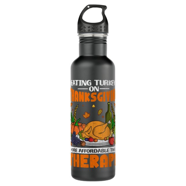 EMF Meter Spirit Box Thermal Camera Paranormal Hun Stainless Steel Water Bottle (Front)