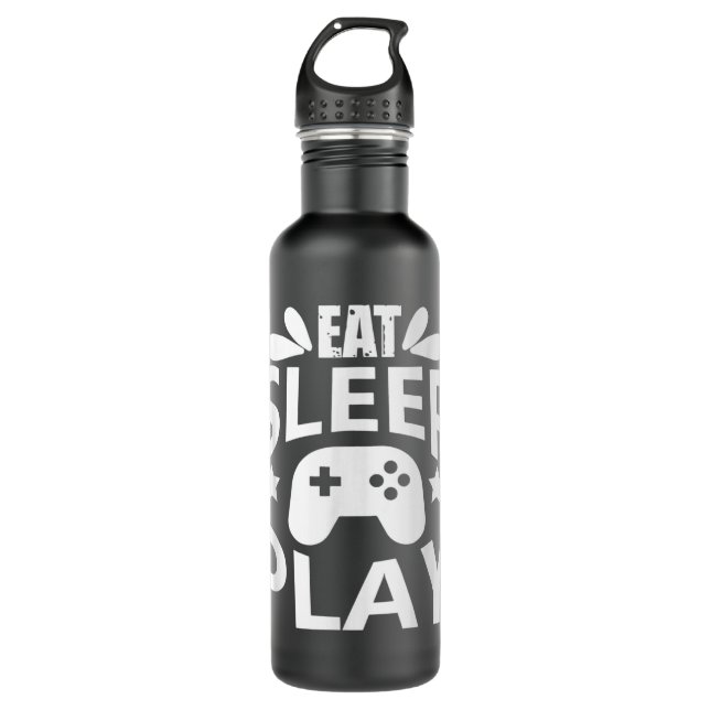 EMF Meter Spirit Box Thermal Camera Paranormal Hun Stainless Steel Water Bottle (Front)