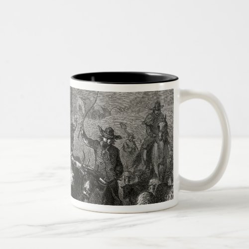 Emigration to the Western Country Two_Tone Coffee Mug