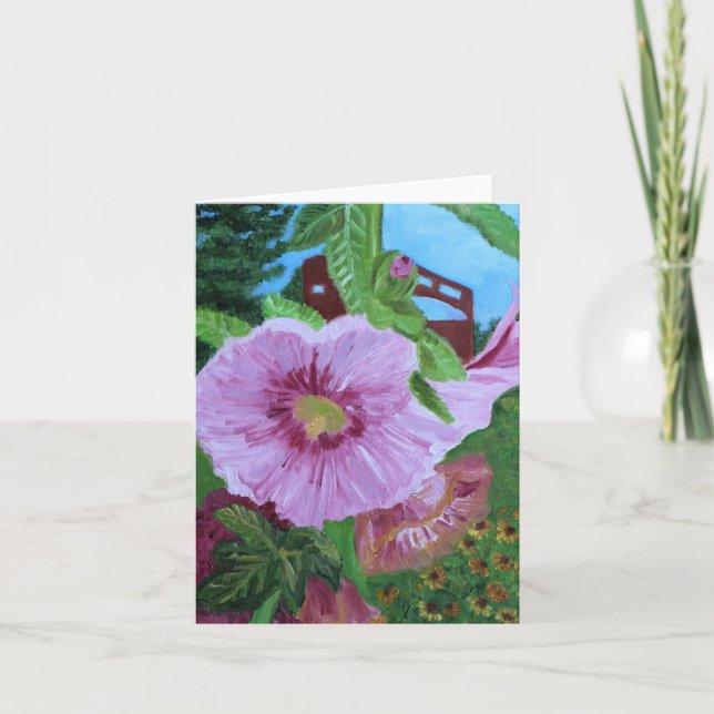 Emil Nolde's Flower Garden Card (Front)