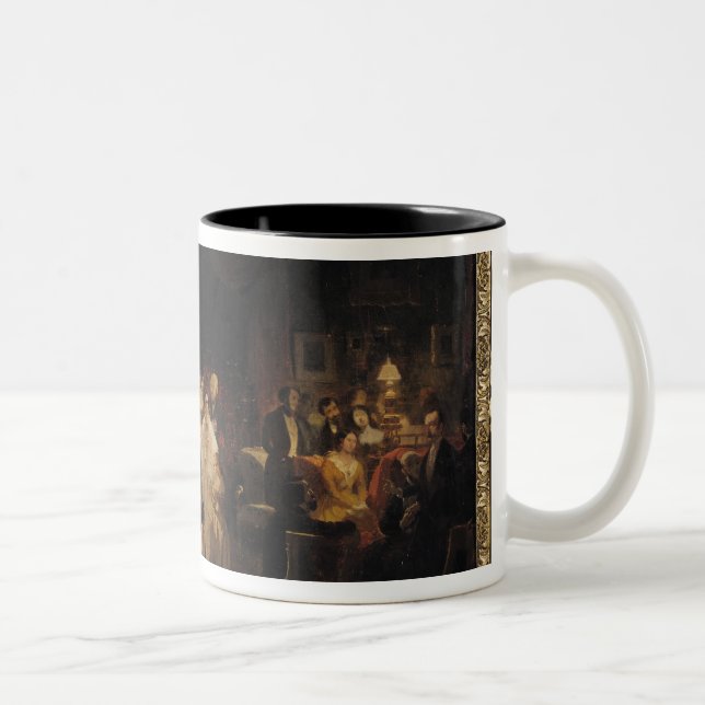 Emile Jean Horace Vernet Two-Tone Coffee Mug (Right)