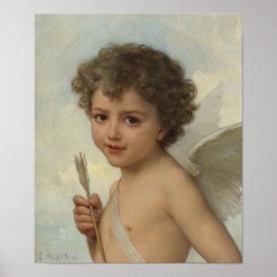 Émile Munier Amor with arrow shaft CC0089 Poster