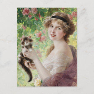 Emile Vernon Precious Kitten Postcard