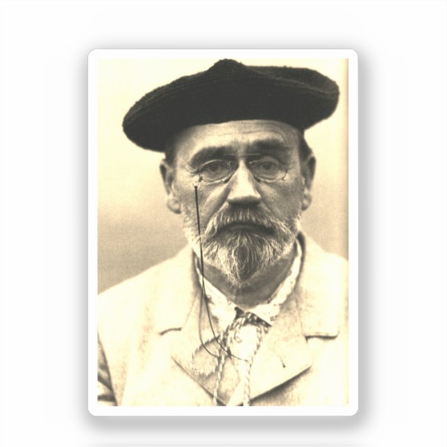 Émile Zola, c. 1902 Sticker (Front)