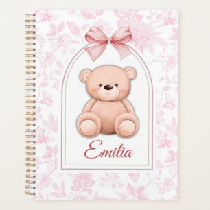 Emilia Custom Pink Teddy Bear Nursery Design Planner