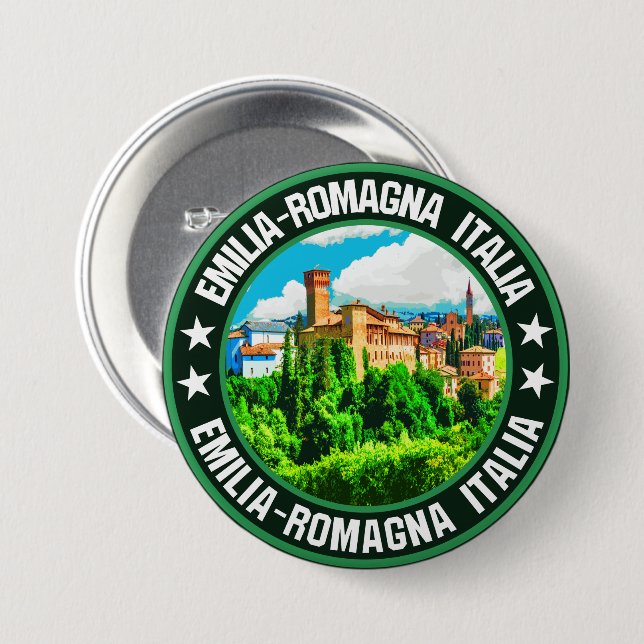 Emilia-Romagna                                     Button (Front & Back)