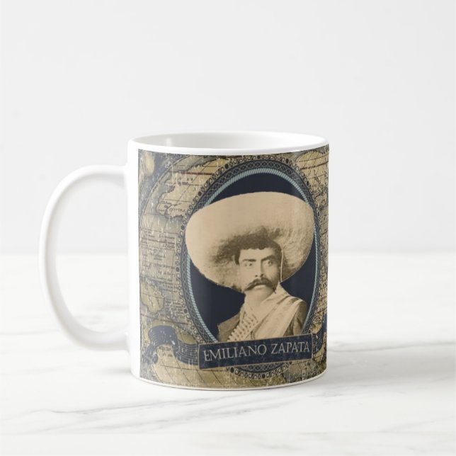Emiliano Zapata Historical Mug (Left)