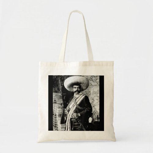 Emiliano Zapata Mexico Famous Face  Portrait  Tote Bag
