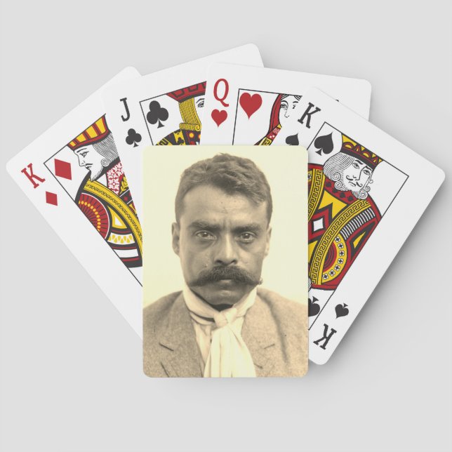 Emiliano Zapata Poker Cards (Back)