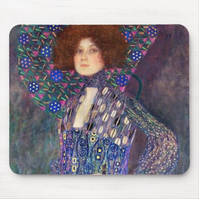 Emilie Floege, 1902 Mouse Pad (Front)