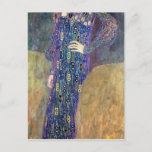 Emilie Floege Postcard<br><div class="desc">Emilie Floege | by Gustav Klimt | Art Location: Wien Museum Karlsplatz,  Vienna,  Austria | Austrian Artist | Image Collection Number: XAM38238</div>